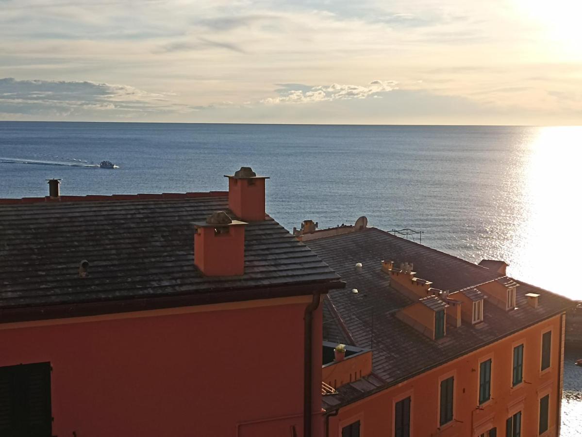 A Due Passi Dal Cielo E Dal Mare - Balcony With Sea View Lägenhet Camogli Exteriör bild