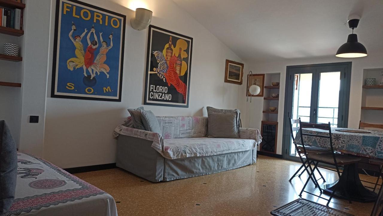 A Due Passi Dal Cielo E Dal Mare - Balcony With Sea View Lägenhet Camogli Exteriör bild