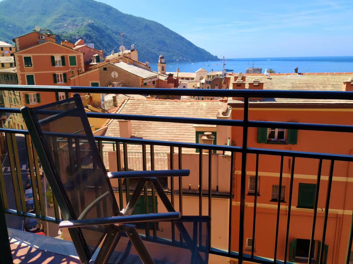 A Due Passi Dal Cielo E Dal Mare - Balcony With Sea View Lägenhet Camogli Exteriör bild