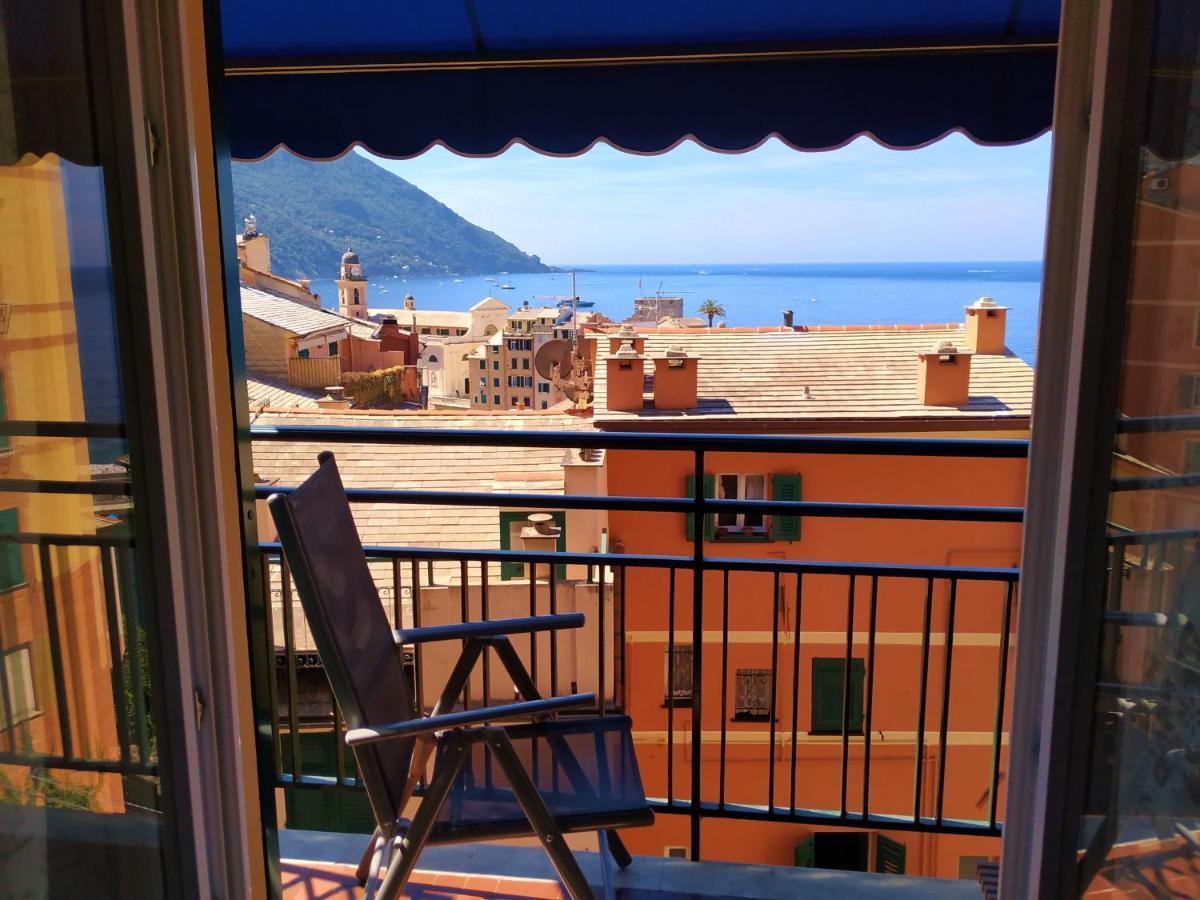 A Due Passi Dal Cielo E Dal Mare - Balcony With Sea View Lägenhet Camogli Exteriör bild